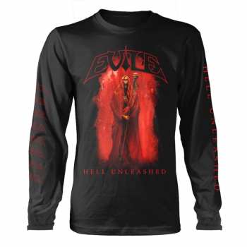 Merch Evile: Tričko s dlhým rukávom Hell Unleashed (black)