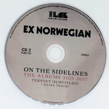2CD Ex Norwegian: On The Sidelines: The Albums 2015-2017
