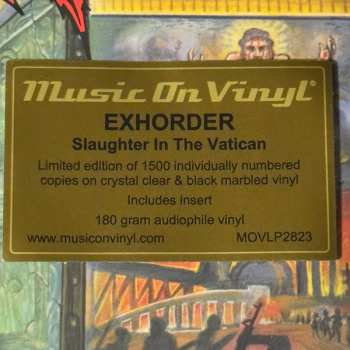 LP Exhorder: Slaughter In The Vatican CLR | LTD | NUM