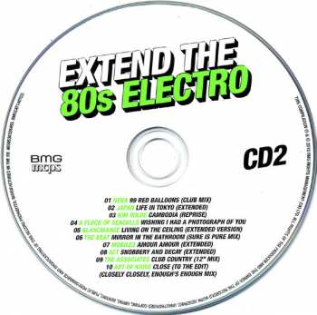 3CD Various: Extend The 80s Electro (Essential 12" And Extended Mixes Of 80s Electro Classics)