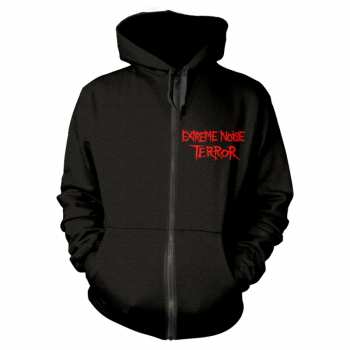 Merch Extreme Noise Terror: Mikina so zipsom In It For Life (variant)