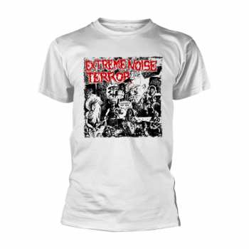 Merch Extreme Noise Terror: Tričko Holocaust (white)