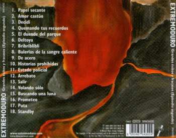 CD Extremoduro: Grandes Éxitos Y Fracasos (Episodio Segundo)