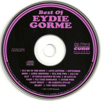 CD Eydie Gormé: Best Of Eydie Gorme