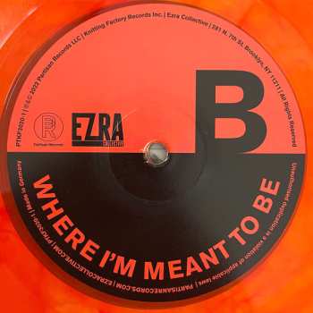 2LP Ezra Collective: Where I'm Meant To Be CLR | DLX | LTD