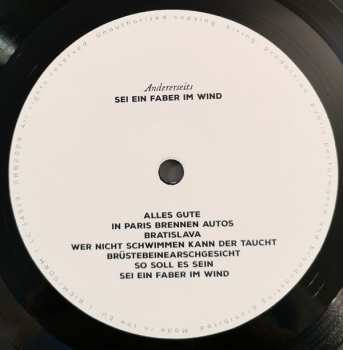 LP/CD Faber: Sei Ein Faber Im Wind