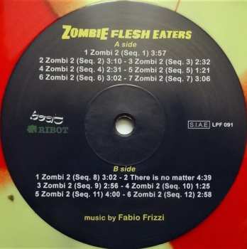 LP Fabio Frizzi: Zombie Flesh Eaters - Original Motion Picture Soundtrack LTD | CLR