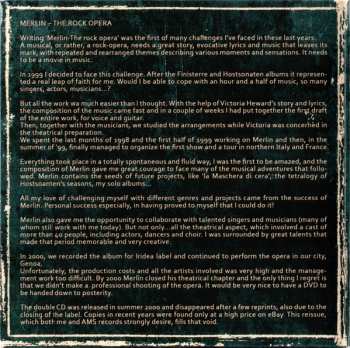 2CD Fabio Zuffanti: Merlin, The Rock Opera,