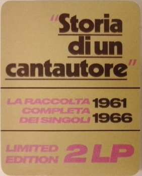 2LP Fabrizio De André: Complete LTD