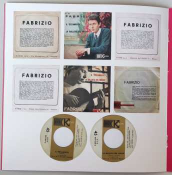 4SP Fabrizio De André: Faber - Periodo Karim - The Singles Collection DLX | LTD | NUM