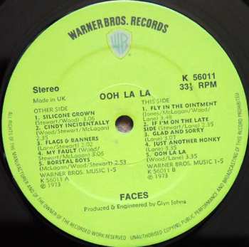 LP Faces: Ooh La La