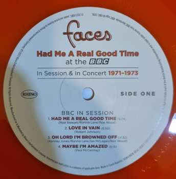 LP Faces: Had Me A Real Good Time At The BBC (In Session & In Concert 1971-1973) CLR | LTD