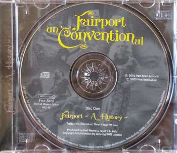 4CD/Box Set Fairport Convention: Fairport Unconventional