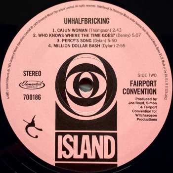 LP Fairport Convention: Unhalfbricking LTD