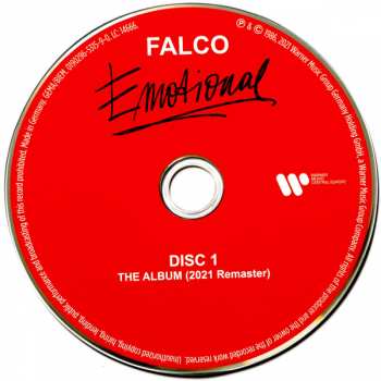 3CD/DVD/Box Set Falco: Emotional DLX | LTD