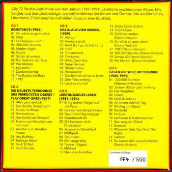 5CD/Box Set Family 5: Wir Bleiben - Alle Studio-Aufnahmen 1981-1991 LTD | NUM