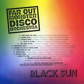 CD Far Out Monster Disco Orchestra: Black Sun