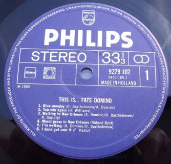 LP Fats Domino: This Is... Fats Domino