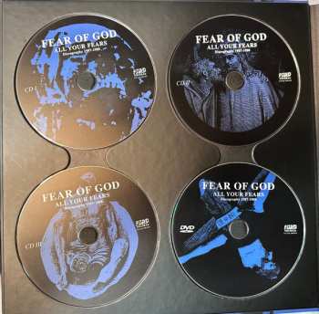 3CD/DVD/Box Set Fear Of God: All Your Fears - Discography 1987-1988