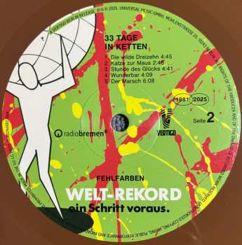 2LP Fehlfarben: 33 Tage In Ketten CLR | LTD