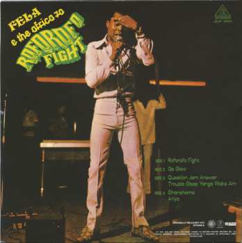 2LP Fela Kuti: Music Of Fela - Roforofo Fight CLR | LTD