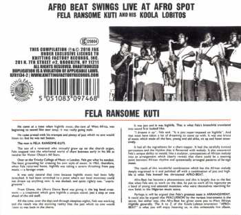 3CD Fela Ransome Kuti & His Koola Lobitos: Fela Ransome Kuti And His Koola Lobitos