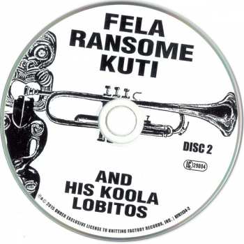 3CD Fela Ransome Kuti & His Koola Lobitos: Fela Ransome Kuti And His Koola Lobitos