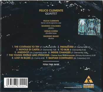 CD Felice Clemente Quartet: Nuvole Di Carta