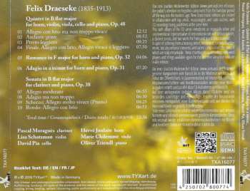 CD Oliver Triendl: Quintet For String Trio, Horn And Piano / Romance & Adagio For Horn And Piano / Sonata For Clarinet And Piano