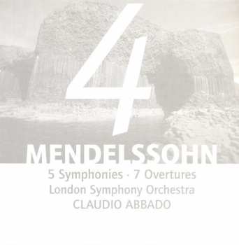 4CD/Box Set The London Symphony Orchestra: 5 Symphonies, 7 Overtures