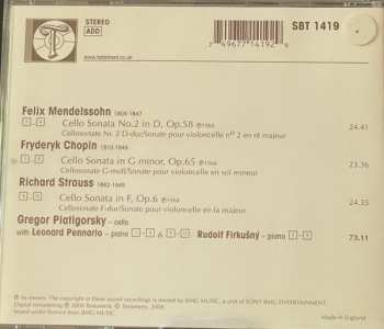 CD Frédéric Chopin: Cello Sonatas