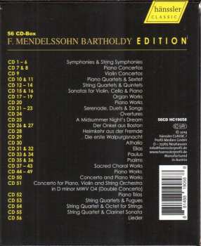 56CD/Box Set Felix Mendelssohn-Bartholdy: Felix Mendelssohn Bartholdy Edition
