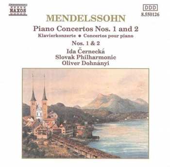 CD Felix Mendelssohn-Bartholdy: Klavierkonzerte Nr.1 & 2