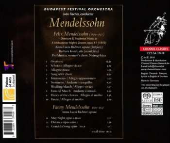 SACD Felix Mendelssohn-Bartholdy: Overture & Incidental Music To A Midsummer Night's Dream