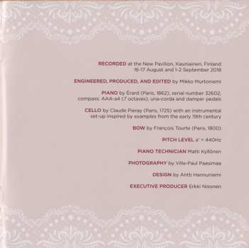 SACD Felix Mendelssohn-Bartholdy: Piano & Cello Works On Period Instruments