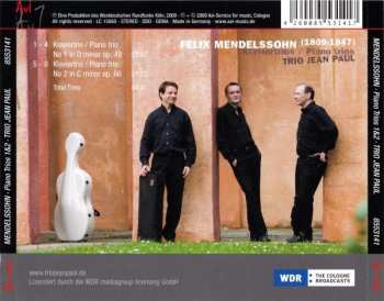 CD Felix Mendelssohn-Bartholdy: Piano Trios Nos 1 & 2