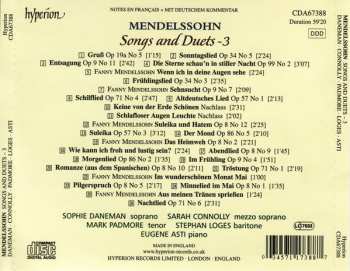 CD Felix Mendelssohn-Bartholdy: Songs And Duets ~ 3