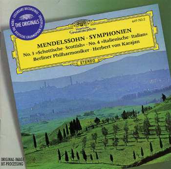 CD Berliner Philharmoniker: Symphonien No. 3 »Scottische · Scottish« · No. 4 »Italienische · Italian«