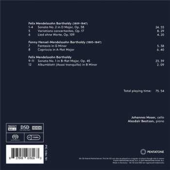 SACD Felix Mendelssohn-Bartholdy: Works For Cello And Piano