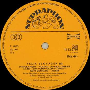 LP Felix Slováček: 5
