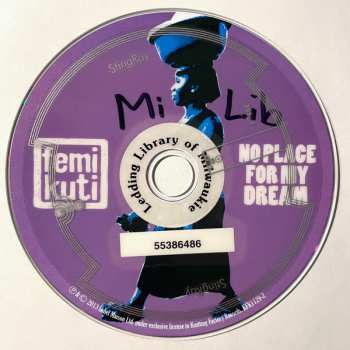 CD Femi Kuti: No Place For My Dream
