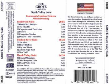 CD Bournemouth Symphony Orchestra: Death Valley Suite / Hudson River Suite / Hollywood Suite