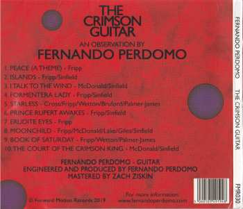 CD Fernando Perdomo: The Crimson Guitar - A Tribute To King Crimson