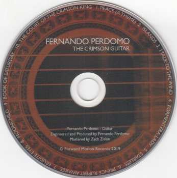 CD Fernando Perdomo: The Crimson Guitar - A Tribute To King Crimson