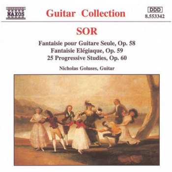 CD Fernando Sor: Sor: Guitar Music Opp. 58, 59 & 60