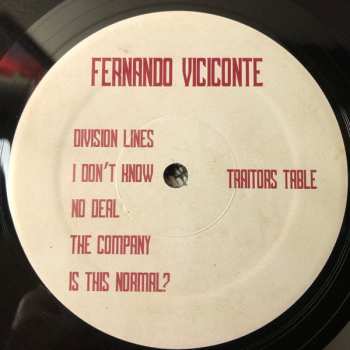 LP Fernando Viciconte: Traitors Table 