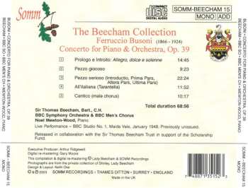 CD Sir Thomas Beecham: Piano Concerto, Op. 39