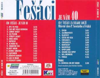 2CD Fešáci: Je Nám 40