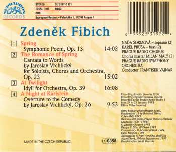 CD Prague Radio Symphony Orchestra: Spring / The Romance Of Spring / At Twilight / A Night At Karlstein