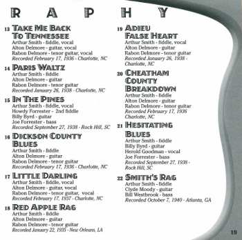 CD Fiddlin' Arthur Smith & His Dixieliners: Fiddlin' Arthur Smith & His Dixieliners